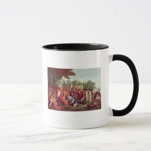 Caneca O Tratado de William Penn com os indianos em 1683