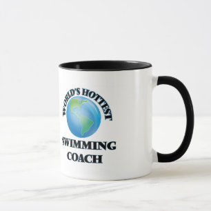 Caneca O treinador o mais quente da natação do mundo