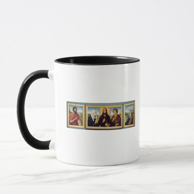 Caneca O Triptych da família de Braque, St John (Esquerda)