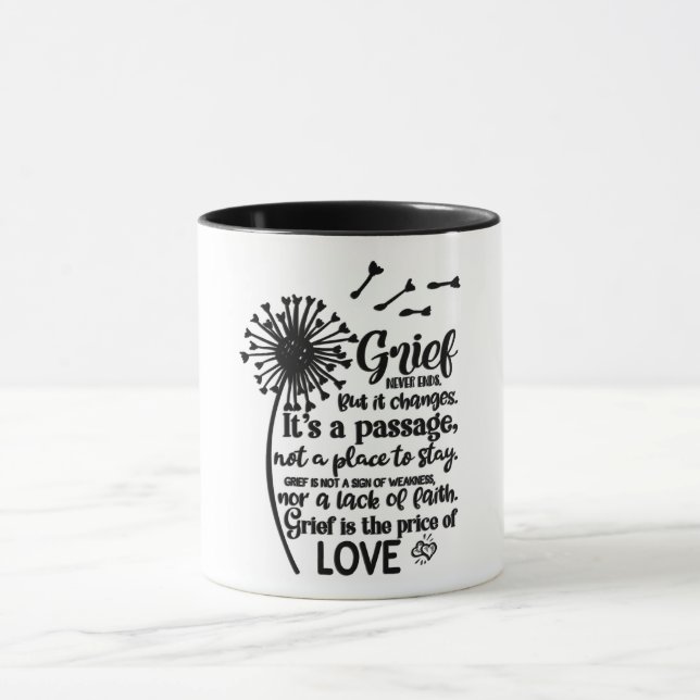 Caneca O Tristeza É O Preço Do Amor (Centro)