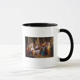 Caneca O turco grande que dá um concerto para sua senhor