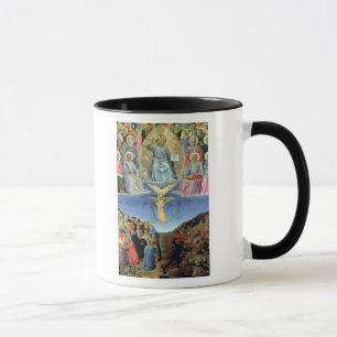 Caneca O último julgamento, painel central de um Triptyc