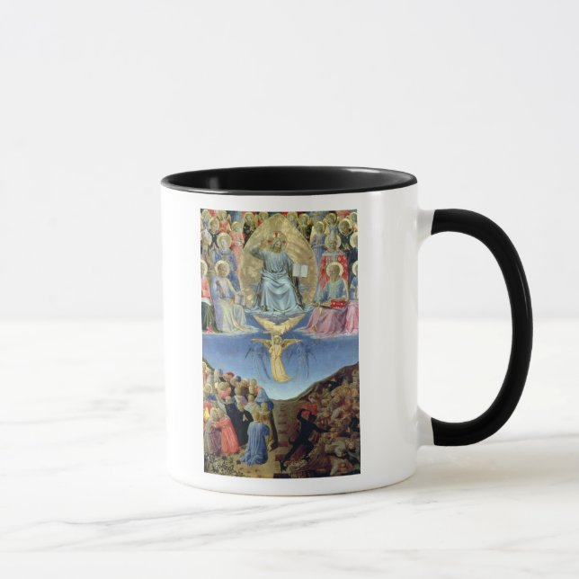 Caneca O último julgamento, painel central de um Triptych (Direita)