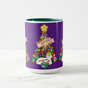Caneca O último presente de Natal é Jesus Cristo Mug