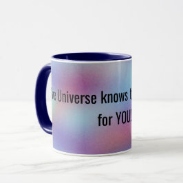 Caneca O Universo conhece o Legal Café de Cotação Inspira