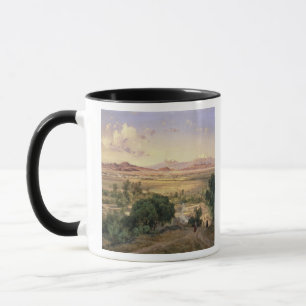 Caneca O vale de México do baixo Ridge de Tacubay