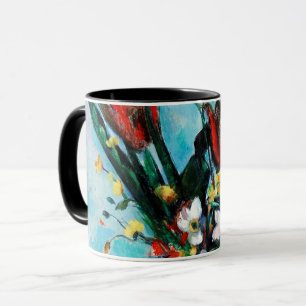 Caneca O Vaso de Tulips, Paul Cezanne