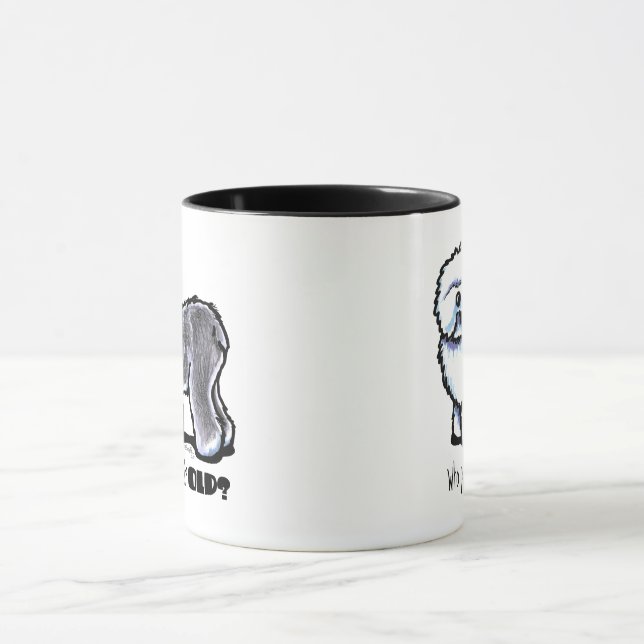 Caneca O velho pastor inglês que você chama de velho