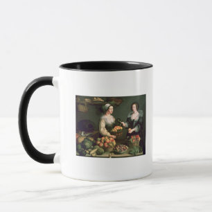 Caneca O vendedor das frutas e legumes