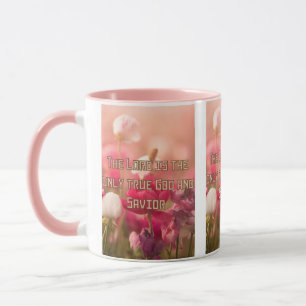 Caneca O Verdadeiro Deus E Salvador Da Mug De Dois Tons