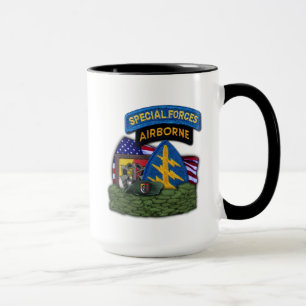 Caneca ó Veterinários dos veteranos do grupo das forças
