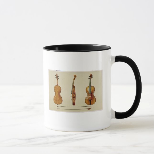 Caneca O violino de Hellier feito por Antonio (Direita)