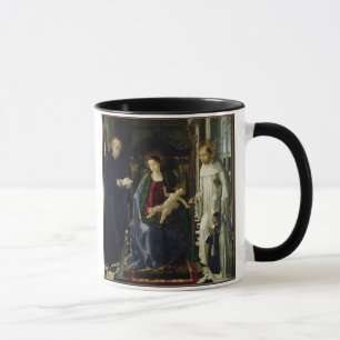 Caneca O Virgin e a criança (óleo)
