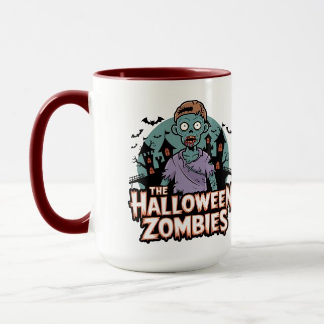 Caneca O Zombie House Mug de Halloween (Esquerda)