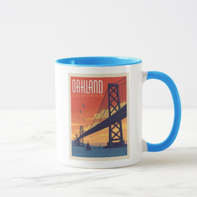 Caneca Oakland, Califórnia (Direita)