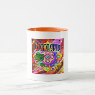 Caneca Oakland Tropical Amigos Mug