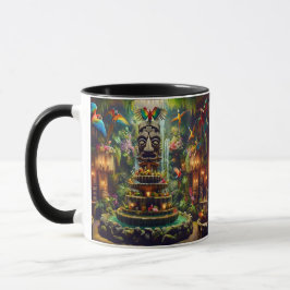 Caneca Oásis Serena Tropical Tiki Haven