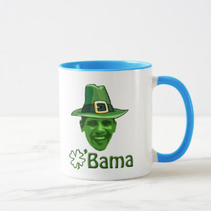 Caneca Obama Dia de São Patrício