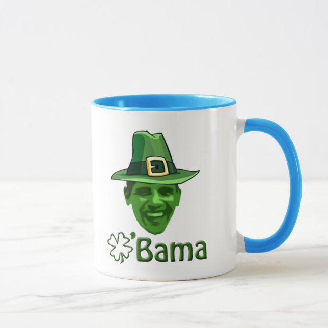 Caneca Obama Dia de São Patrício (Direita)