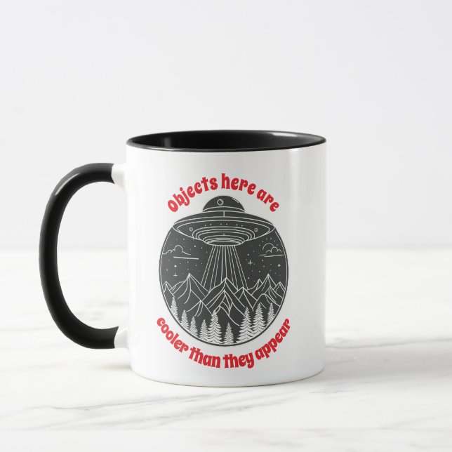Caneca Objetos Mais Legais do que Parecem (Esquerda)