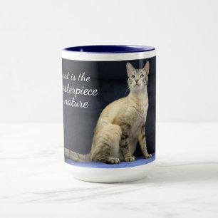 Caneca Obra-prima do gato de Bengal
