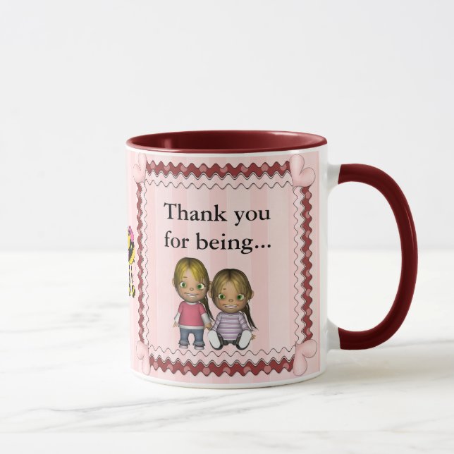 Caneca Obrigado agredir (Direita)
