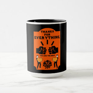 Caneca Obrigado Dos Recursos Humanos