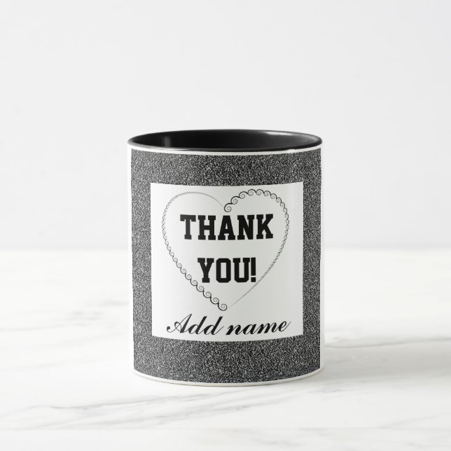 Caneca Obrigado personalizado (Centro)