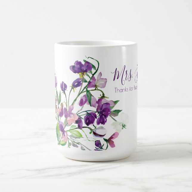 Caneca Obrigado Por Me Ajudar a Desabrochar (Centro)