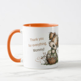 Caneca Obrigado por tudo, Mamãe!