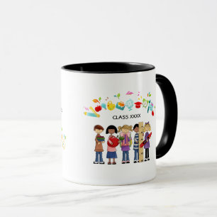 Caneca Obrigado, Professor. Mugs de presentes personaliza