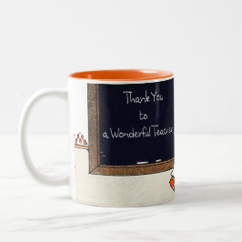 Caneca Obrigado, Professor. Vintage Art