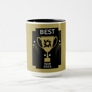 Caneca Obrigados da equipe corporativa