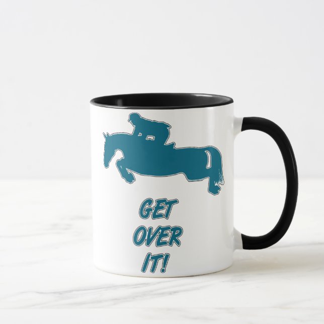 Caneca Obtenha sobre ele o cavalo (Direita)