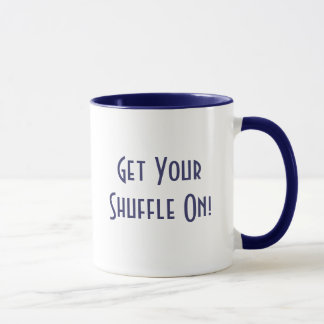 Caneca Obtenha YourShuffle sobre!