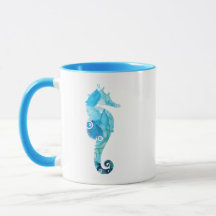Caneca Ocean Art - Cavalo-Marinho 1