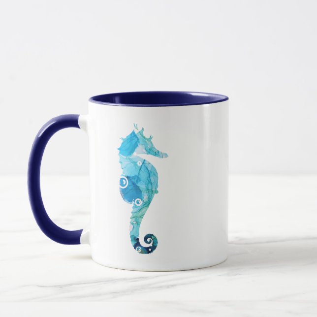 Caneca Ocean Art - Cavalo-Marinho 2 (Esquerda)