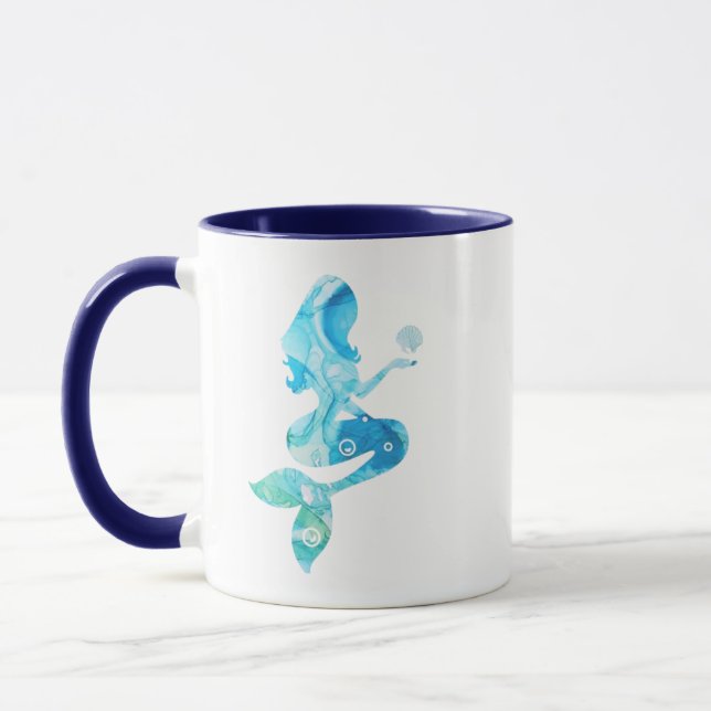 Caneca Ocean Art - Sereia 2 (Esquerda)