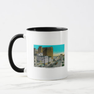Caneca Ocean Avenue Olhando para Leste, Long Beach