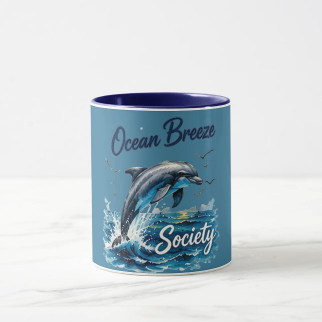 Caneca Ocean Breeze com Corte Navy (Centro)