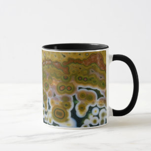 Caneca Oceano Jaspe de Cor Amarela