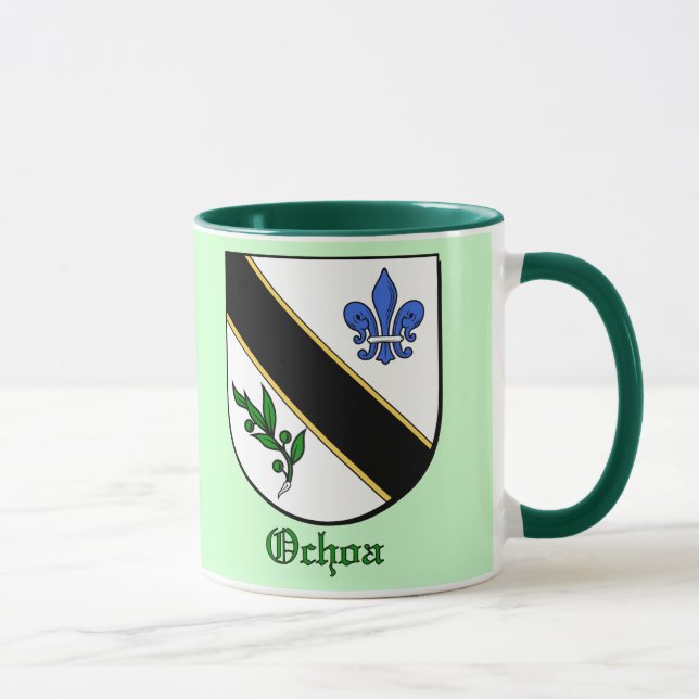Caneca Ochoa Family Shield Mug (Direita)