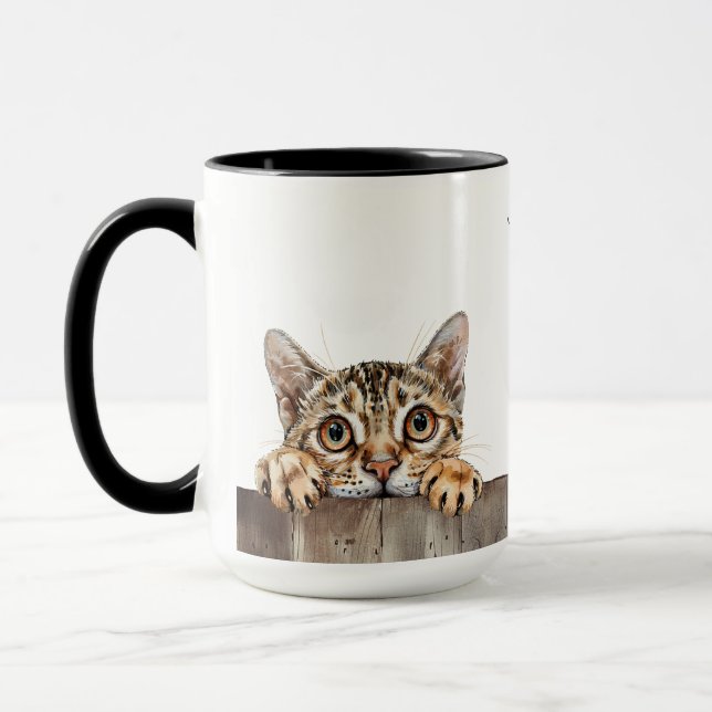 Caneca Ocicat Cat (Esquerda)