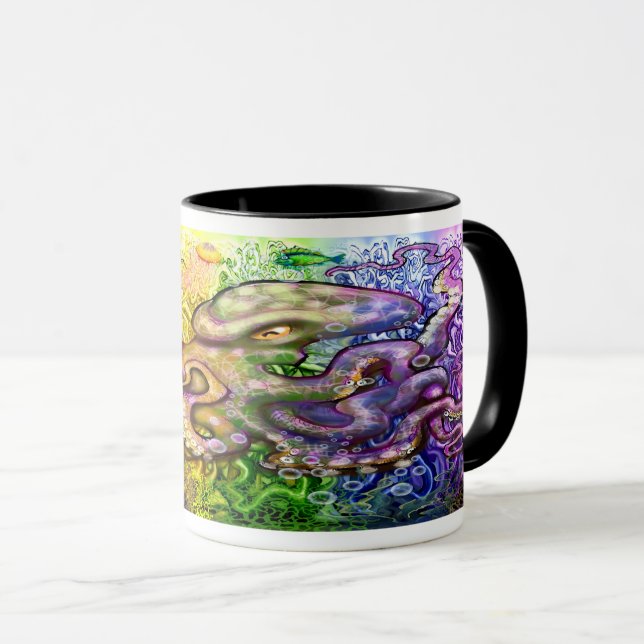 Caneca Octopus (Frente Esquerda)