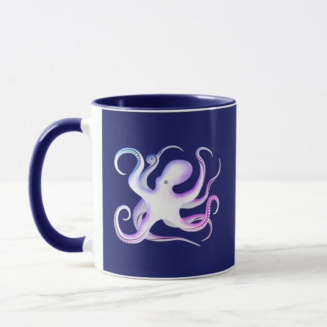 Caneca Octopus Silhouette (Esquerda)