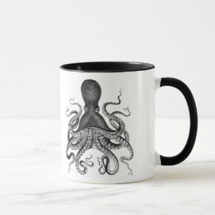 Caneca Octopus Vintage