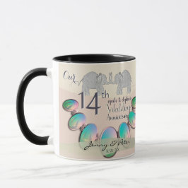 Caneca Óculos e Elefantes do 14 Casamento