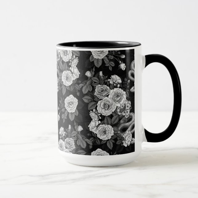 Caneca Oculto nas rosas 3 (Direita)