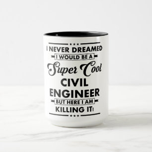 Caneca Ocupação/Profissão Engenheiro Super Legal Engraçad