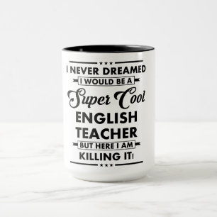 Caneca Ocupação/Profissão Engraçada Professor Super Legal